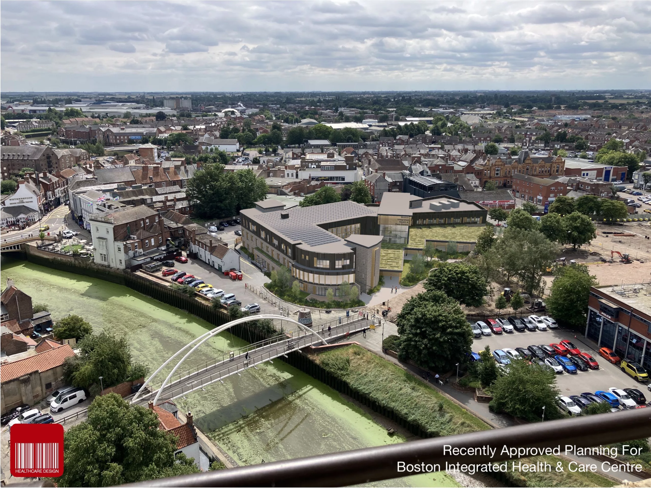 1516-HCD-XX-ZZ-VF-A-1619-P01 3D visual from the top of St Botolf’s Church